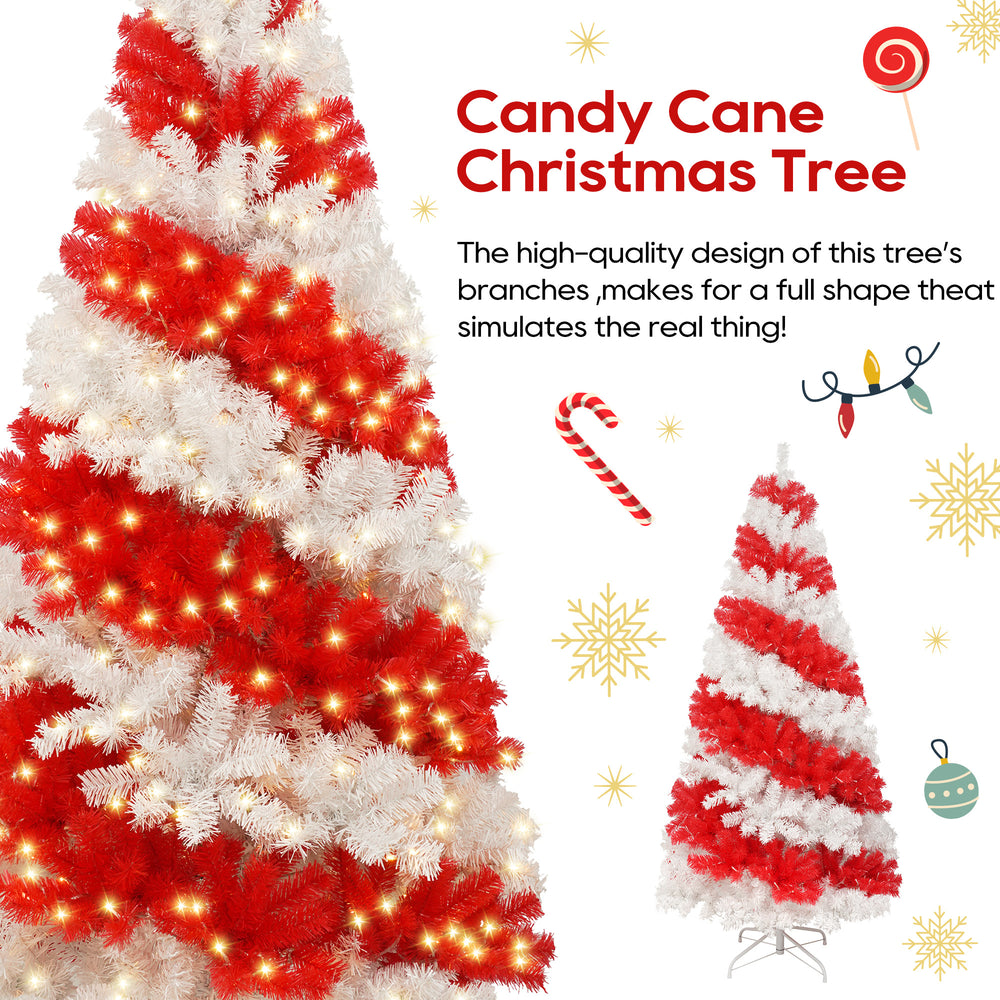 Candy Cane Magic Christmas Tree