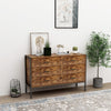 Rustic Industrial 6-Drawer Dresser - Stylish Storage for Every Room