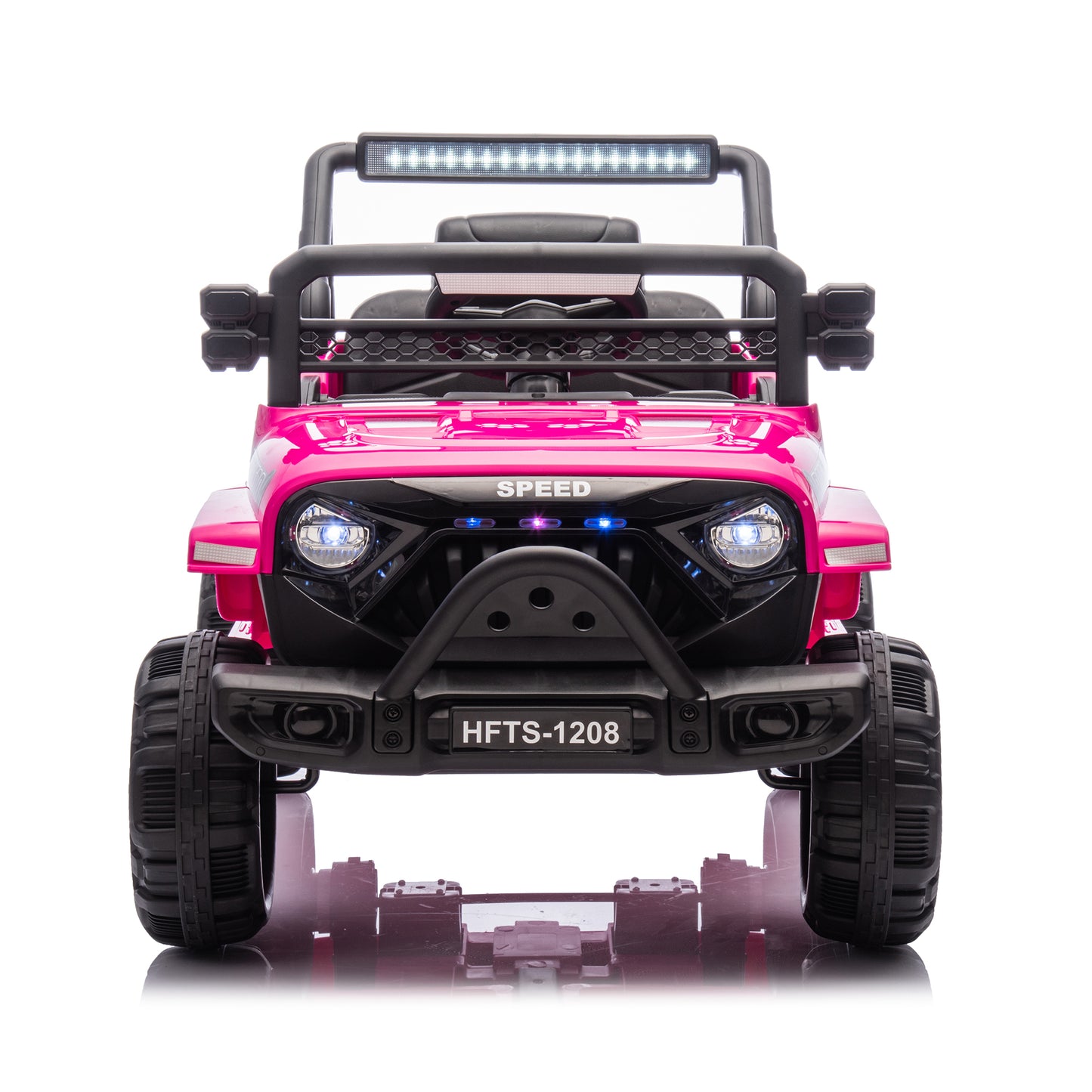 Kid’s Electric All-Terrain Ride-On Truck with Parental Control