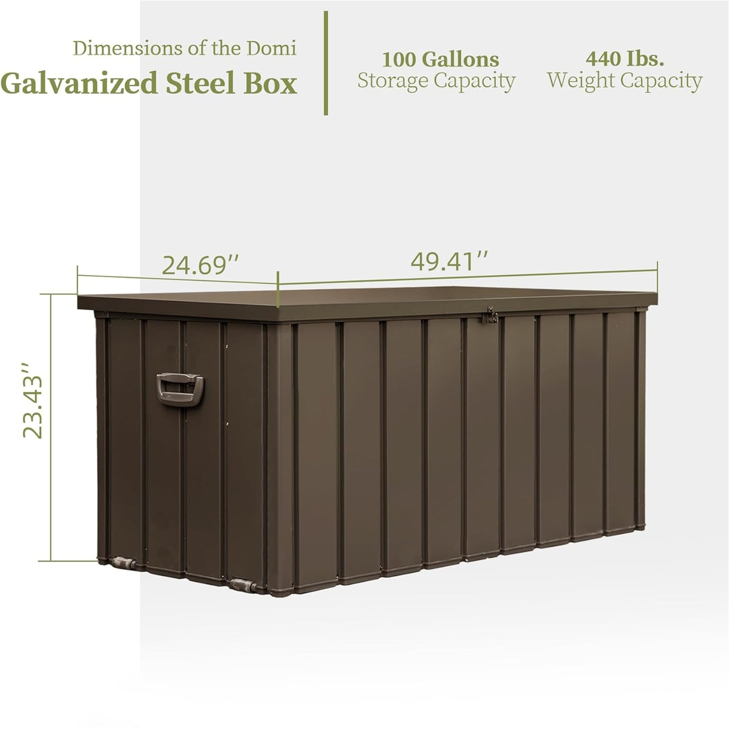 Versatile Outdoor Storage Chest - Keep Your Essentials Dry and Secure!