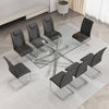 Sleek Glass Dining Table for Stylish Gatherings