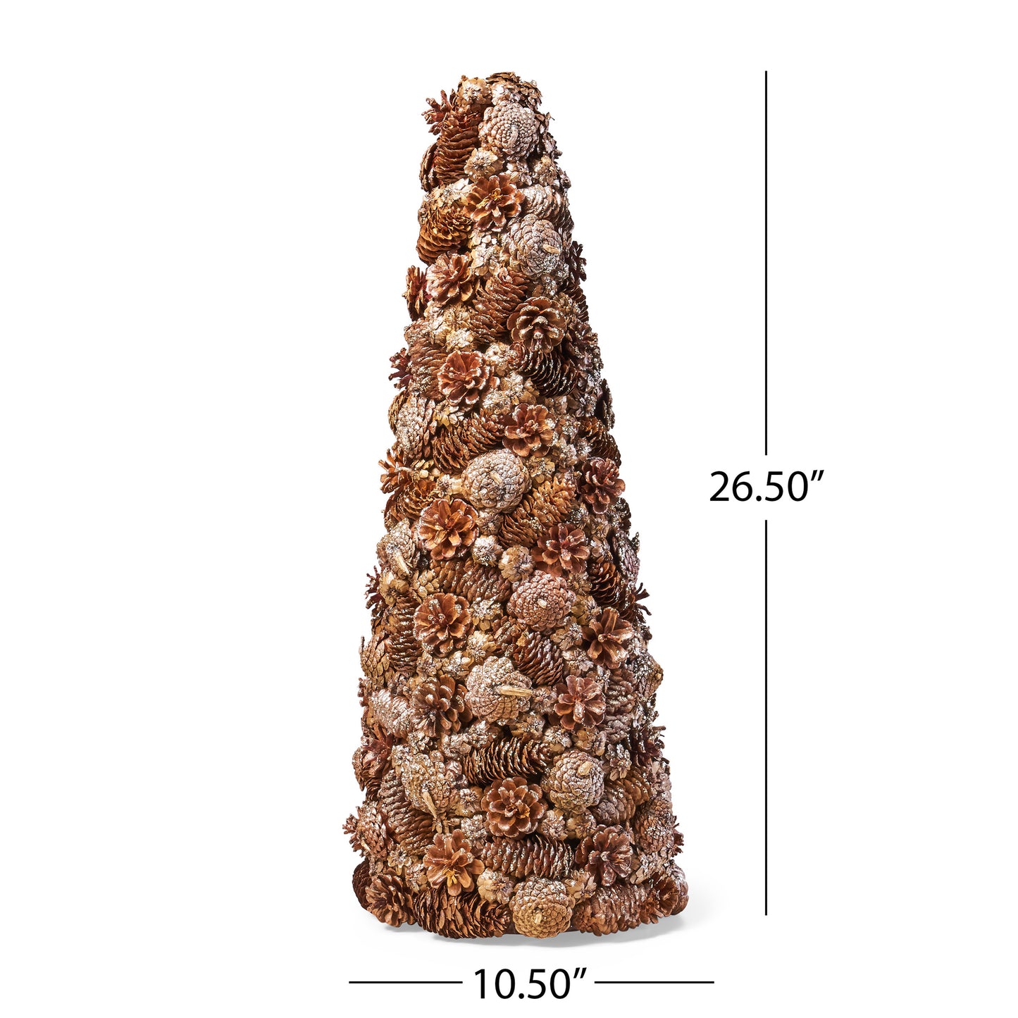 Pine Cone Charm Table Tree