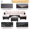 Cozy Calypso Outdoor Sofa & Table Set