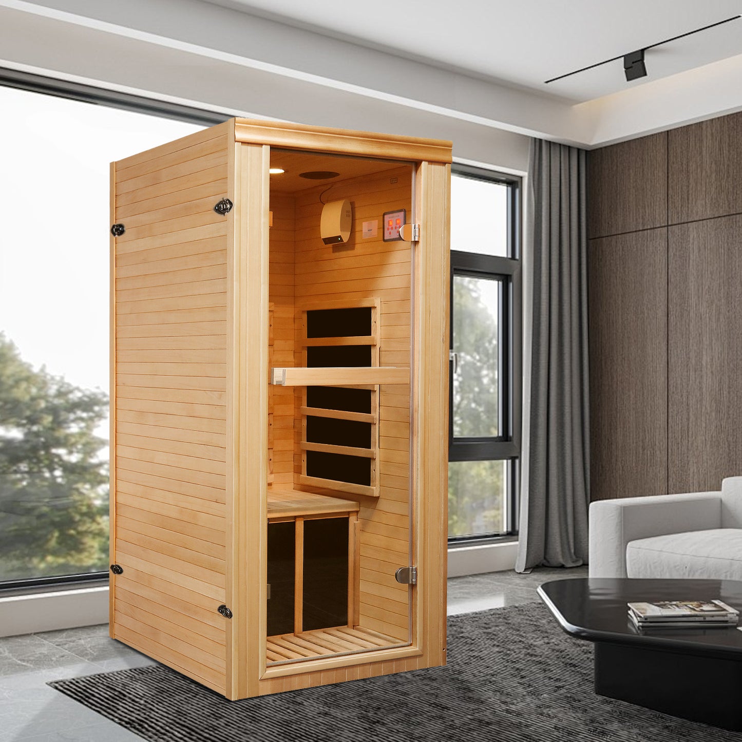 Cozy Solo Infrared Sauna Retreat