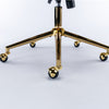 Golden Velvet Glam Office Chair