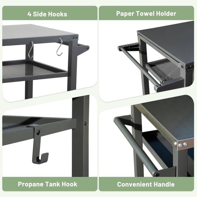 Outdoor Grill Master Cart