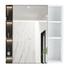 Space-Savvy Mirror Cabinet Duo