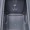 Stylish Gray Locker Storage for Home, Gym & Office