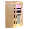 Cozy Corner Sauna with Low EMF & Heating Panel