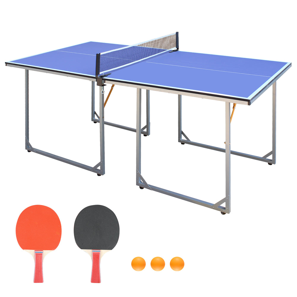 Portable Table Tennis Set - Fun for Indoors & Outdoors!