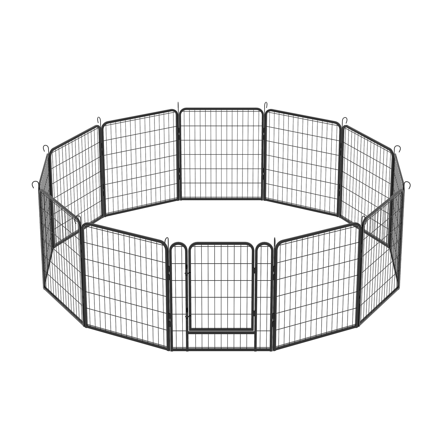 Heavy-Duty Metal Dog Playpen with Door