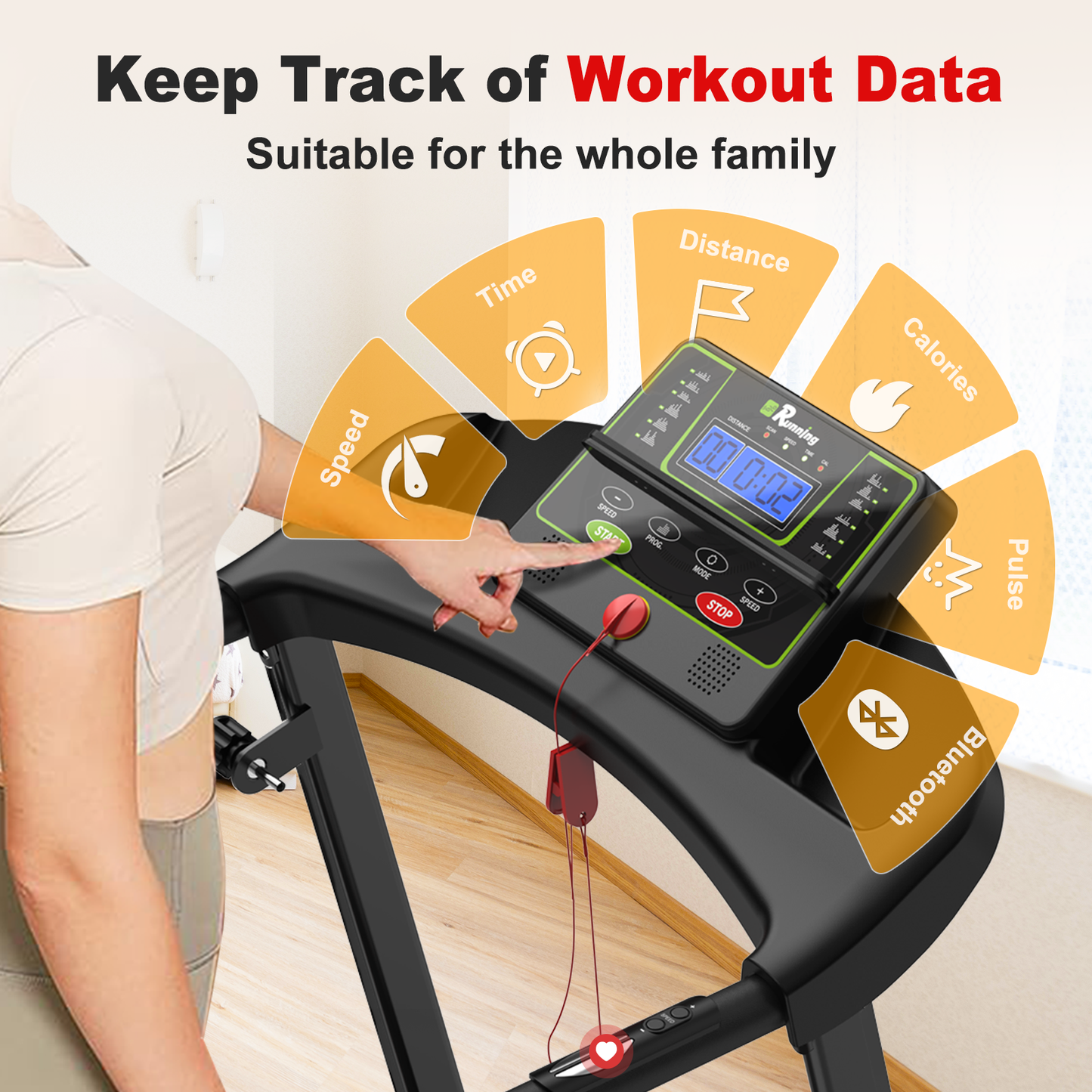 FitFold Treadmill: Your Ultimate Home Workout Companion!