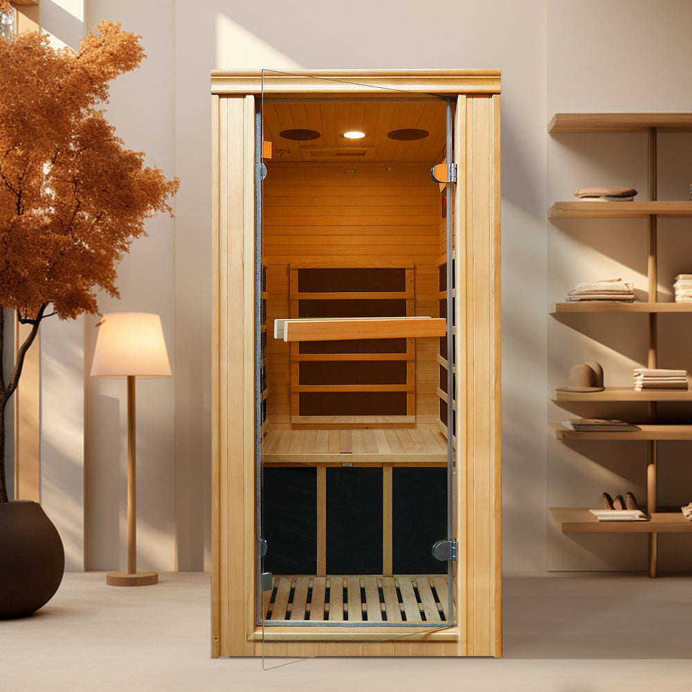 Cozy Solo Infrared Sauna Retreat