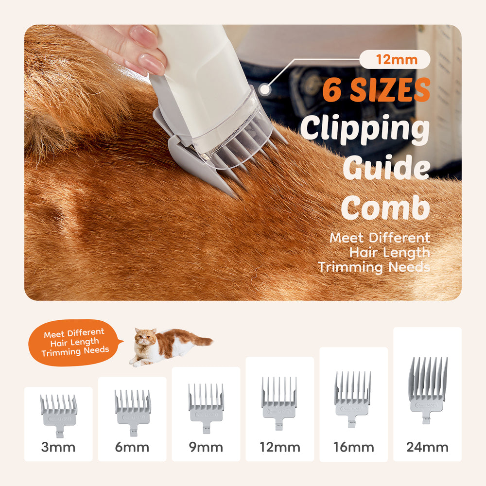 Pet Pro Grooming Clippers: Cordless, Quiet, and Versatile!