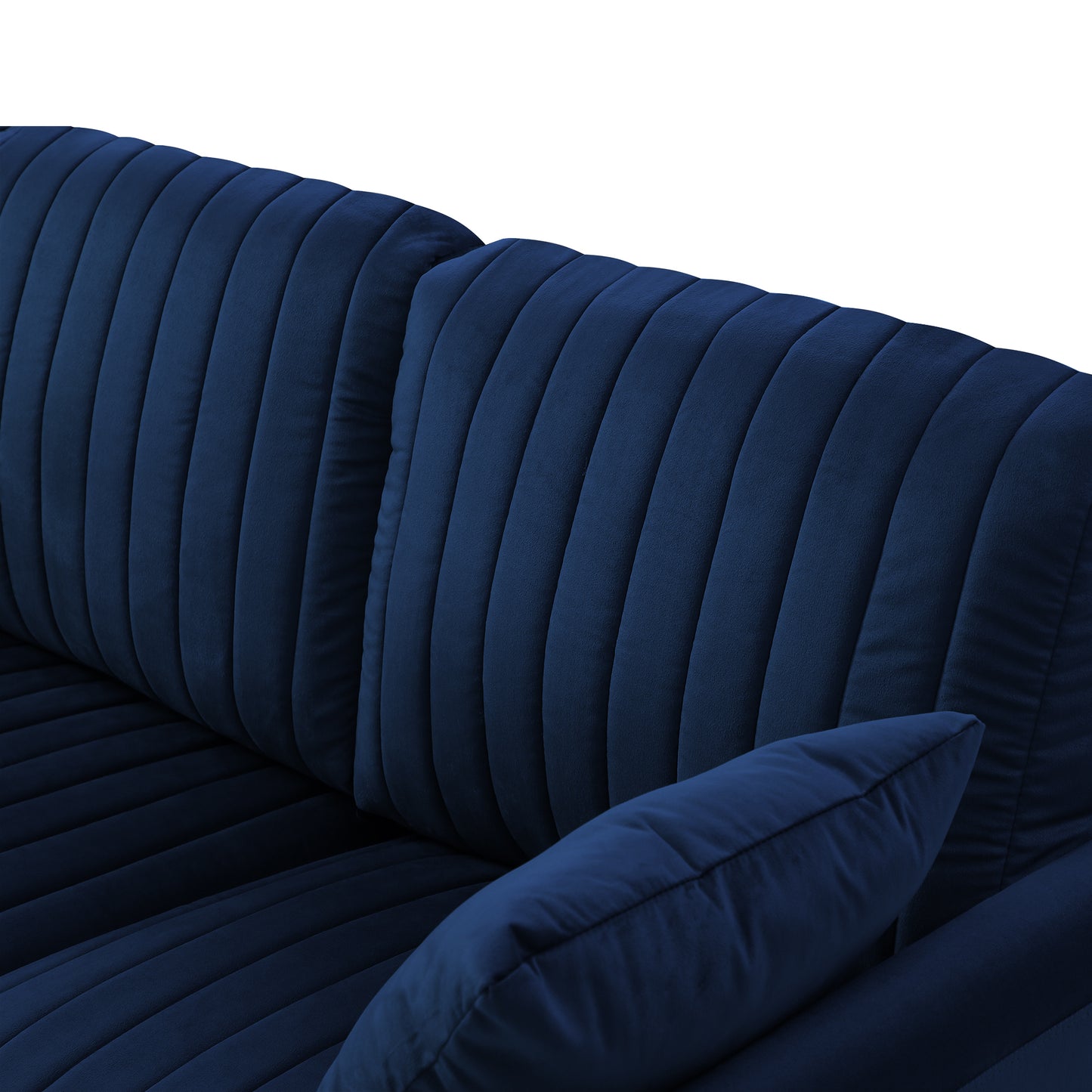 Velvet Blue Sofa