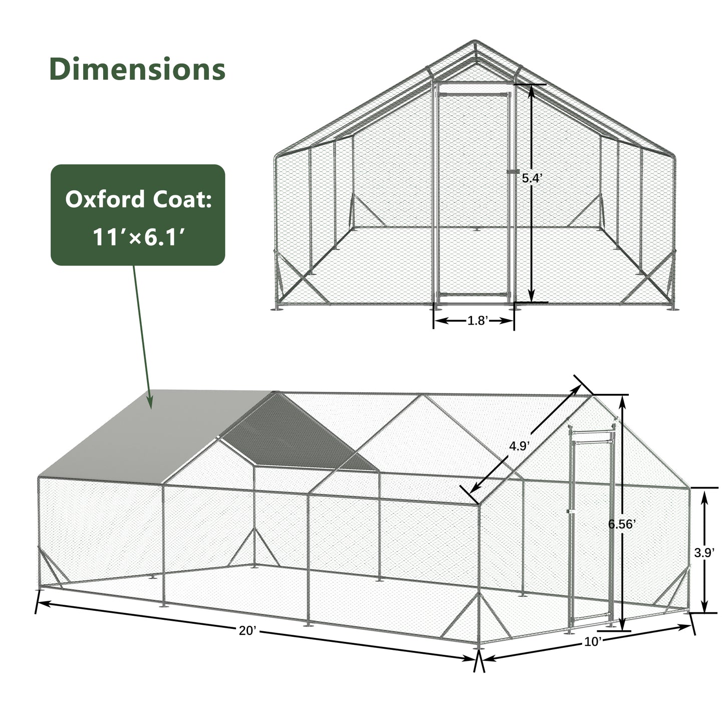 Ultimate Outdoor Chicken & Rabbit Coop