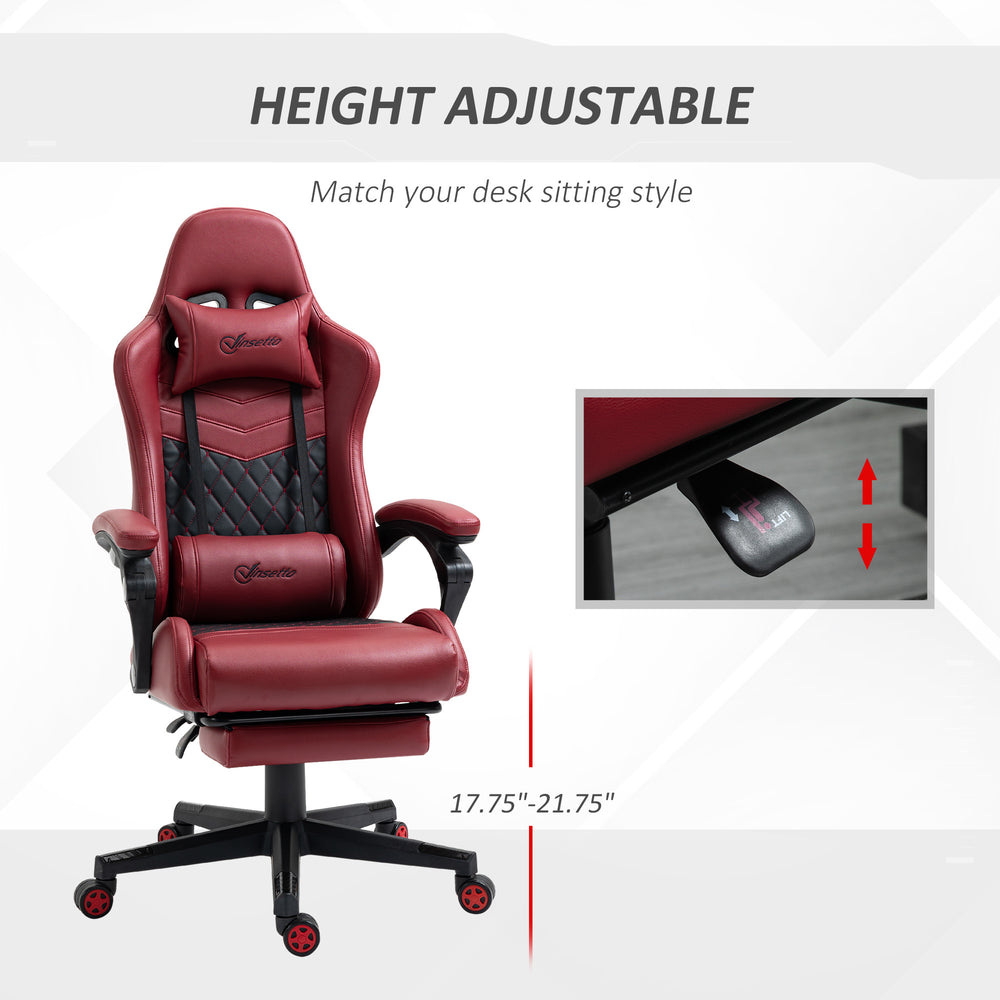 Rev Up Gamer Chair - Stylish Comfort for Serious Play