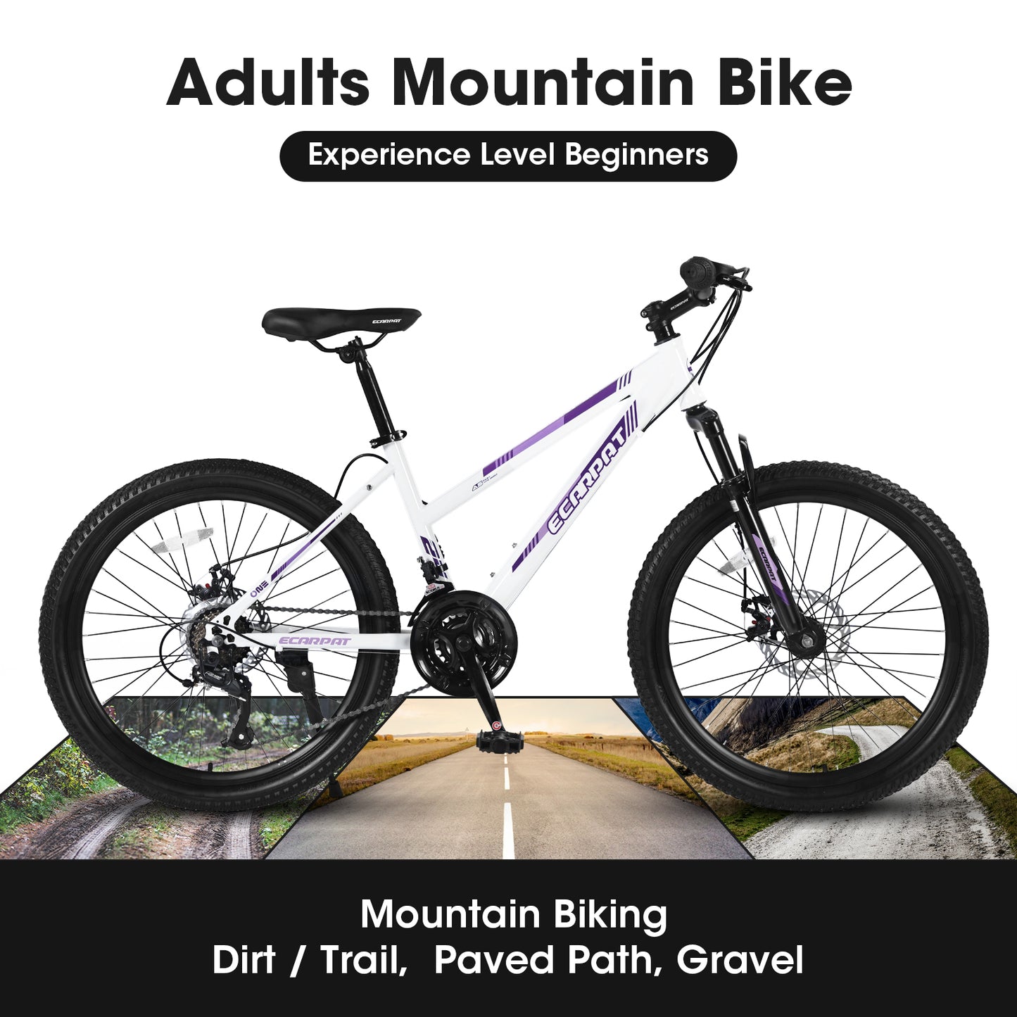 Adventure Ride: 26 Shimano Mountain Bike for Girls & Women