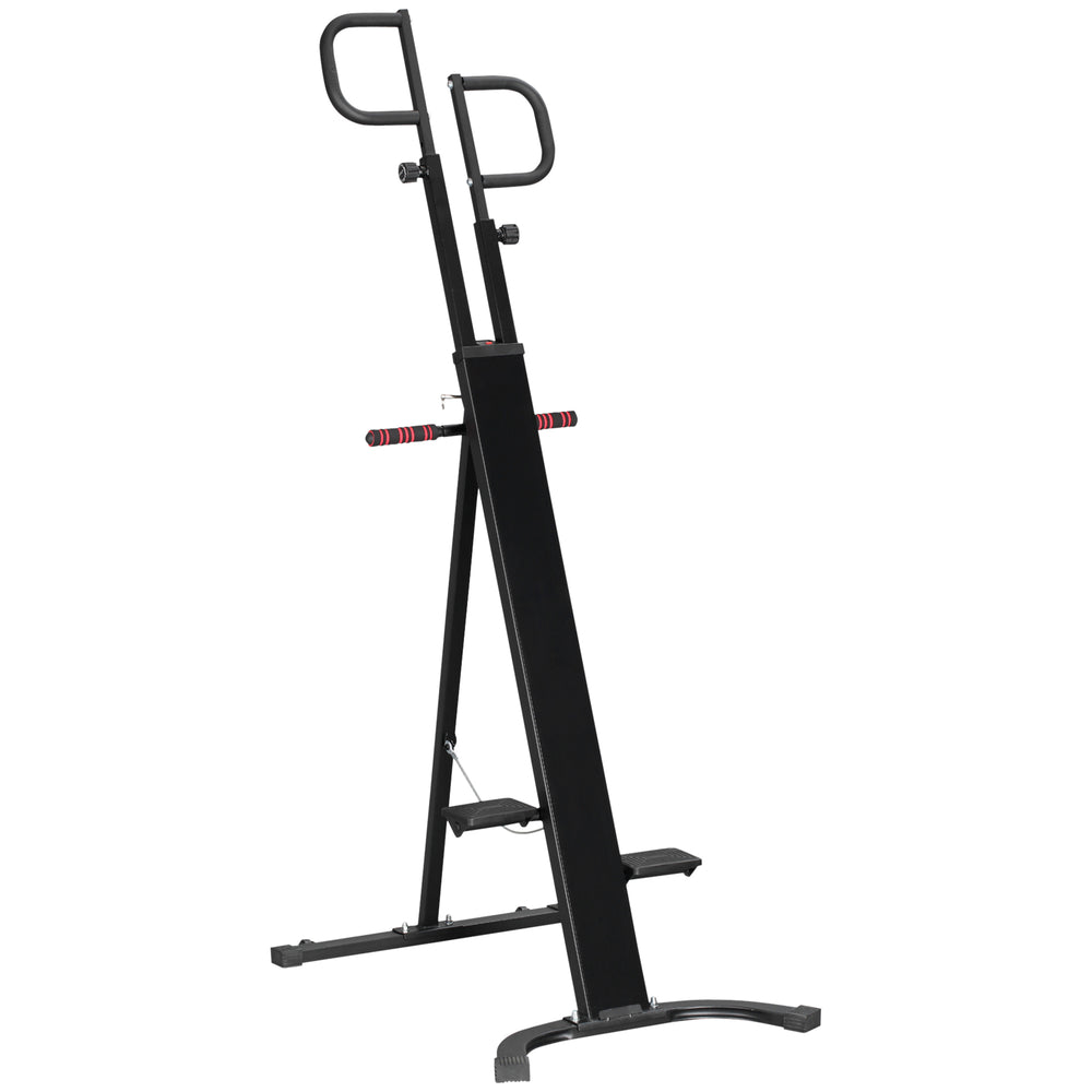 Vertical Climber Fitness Machine - Compact Full Body Workout Tool