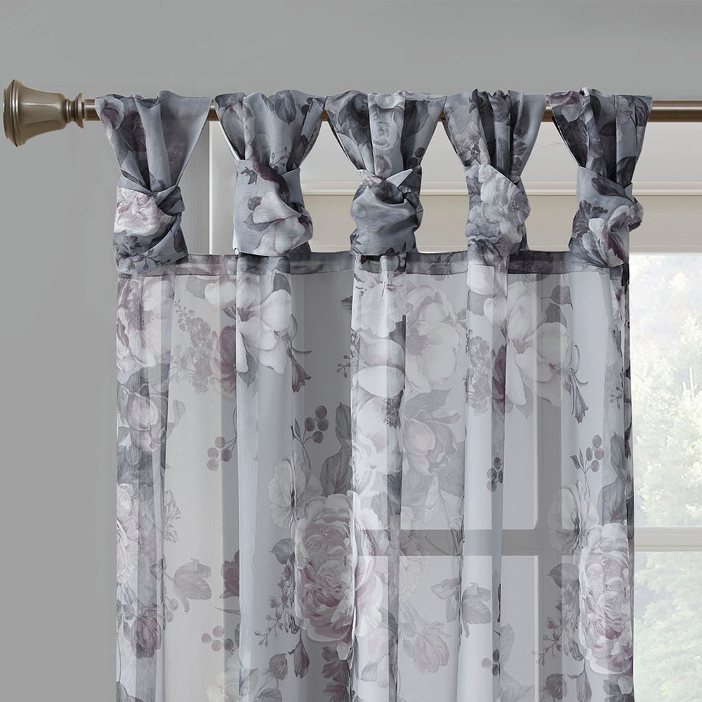 Floral Breeze Sheer Curtains