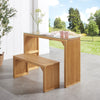 Nature's Touch Bench & Table Set