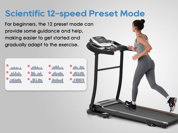 SmartFold Treadmill: Compact Running & Walking Machine for Home Fitness