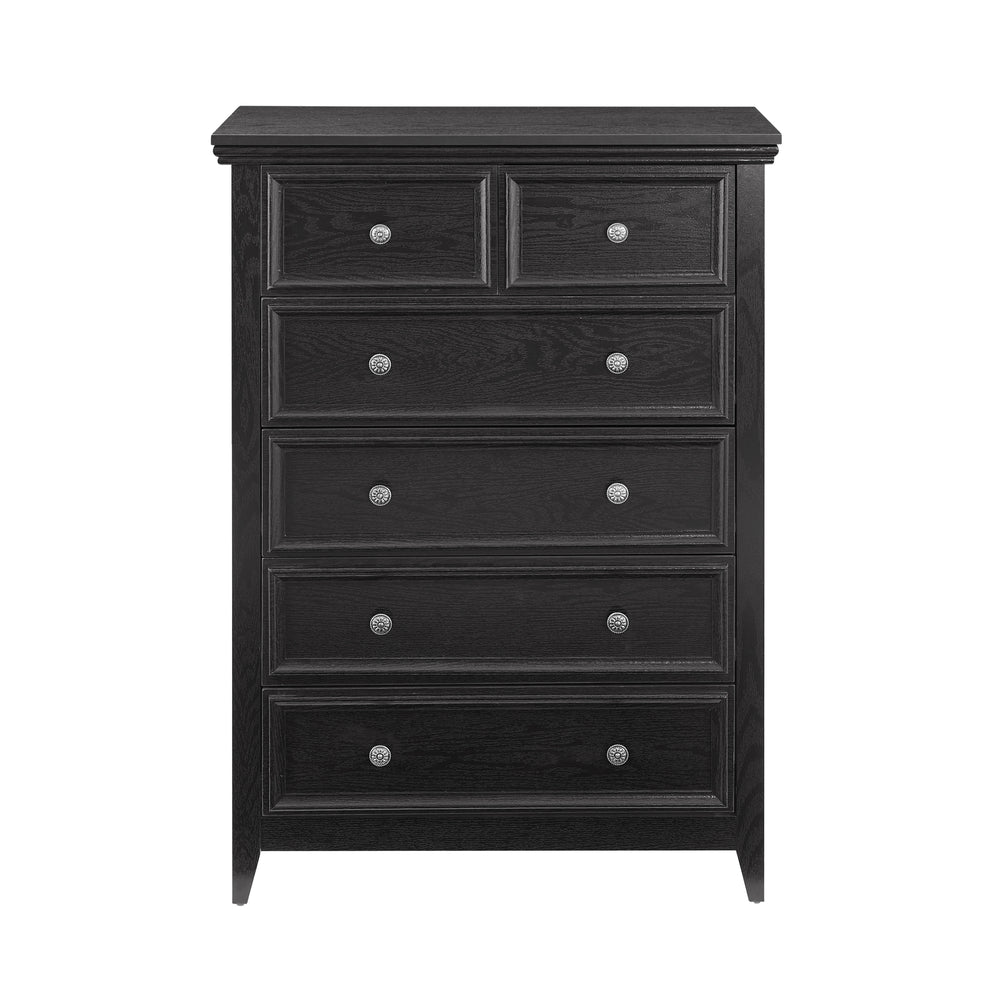 Chic Storage Dresser with Six Drawers