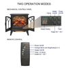 CozyGlow Infrared Electric Fireplace with Remote