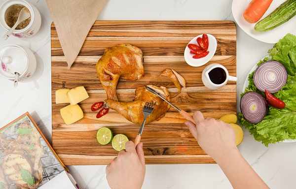 Teak Bliss Cutting Board Set