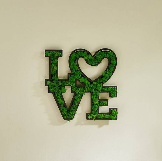 Mossy Love Wall Art
