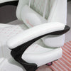 Chic Pink & White Gaming Chair for Ultimate Comfort