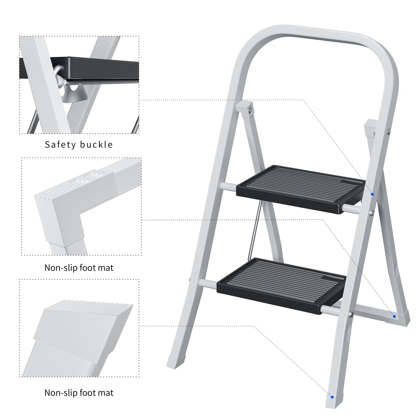 Sturdy Step Up Ladder