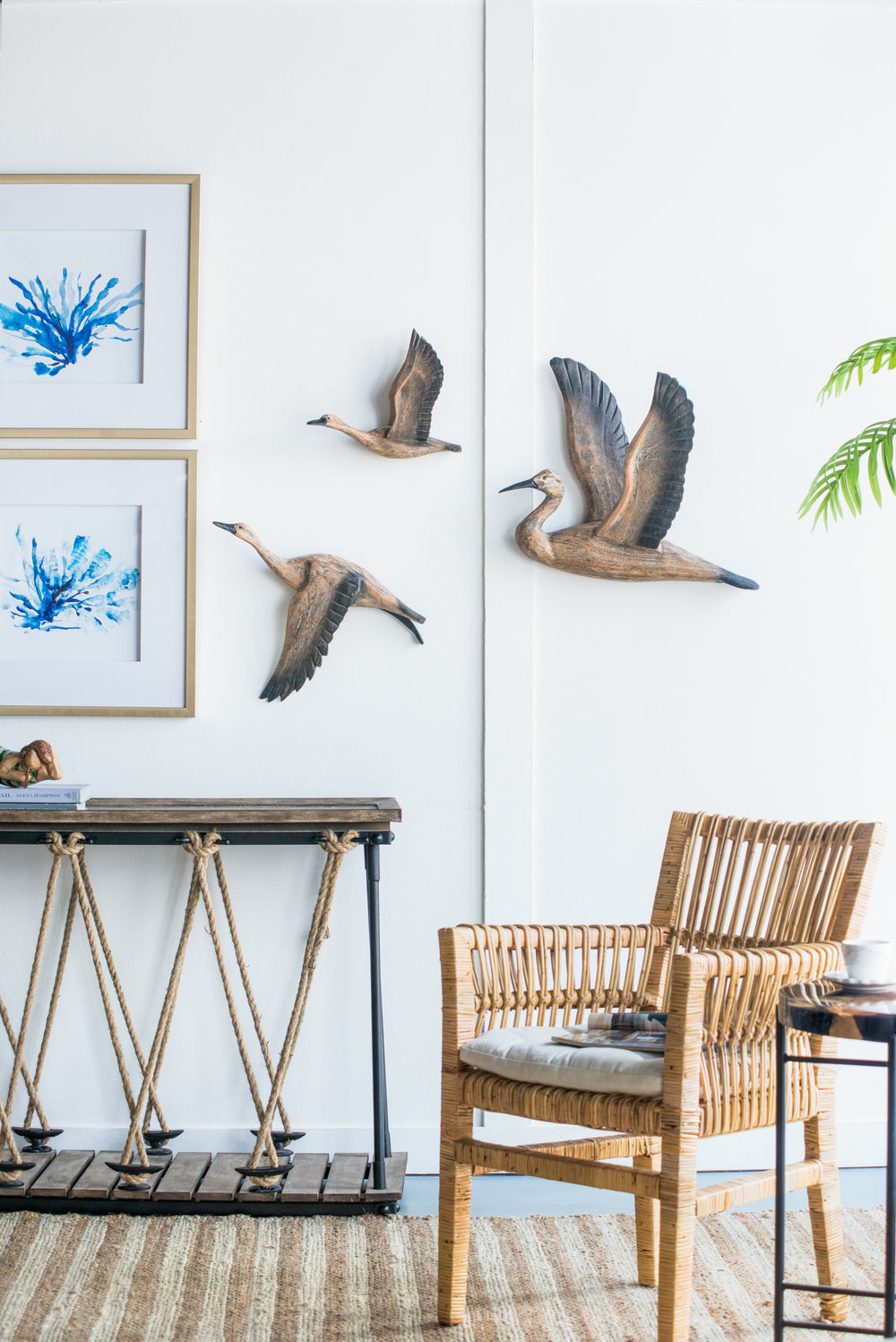 Charming Bird Migration Wall Art Set