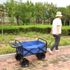 Blue Folding Wagon for All Your Adventures