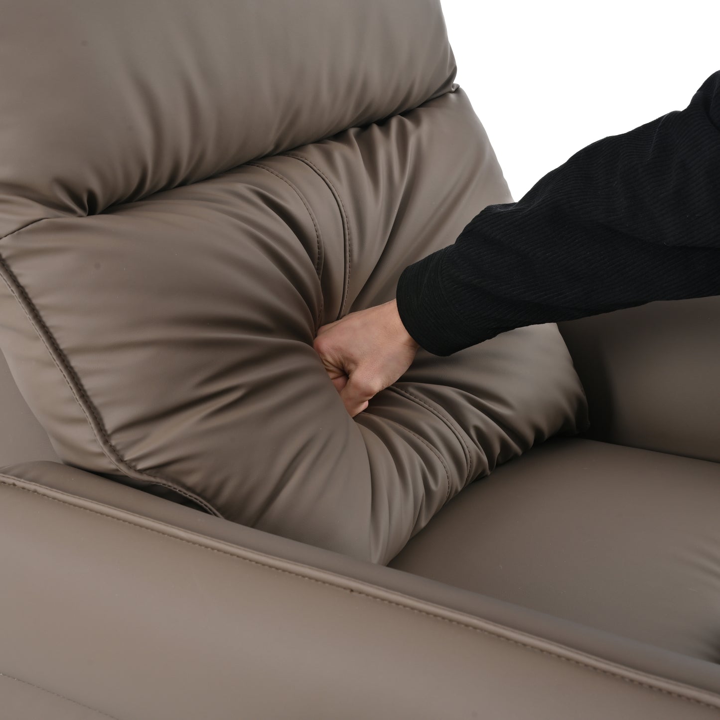 Cozy Power Swivel Recliner with USB Ports