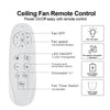 Smart Brushed Nickel Ceiling Fan with Remote Control