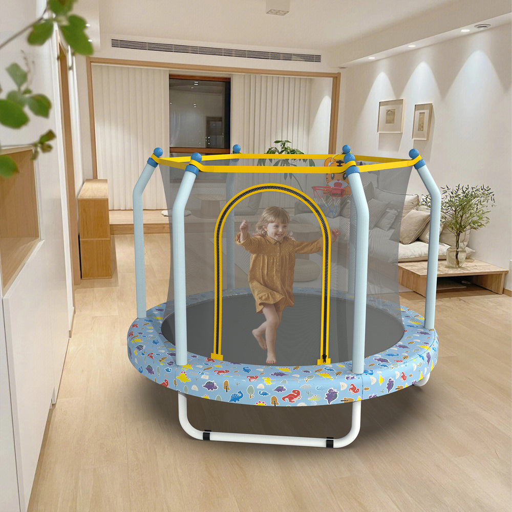 Bounce & Score Trampoline for Kids