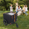 Pet Paws Jogger: Foldable Stroller & Bike Trailer for Small Pets