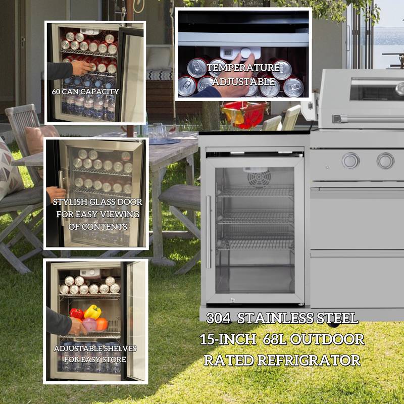 Ultimate Outdoor Grill & Chill Kitchen