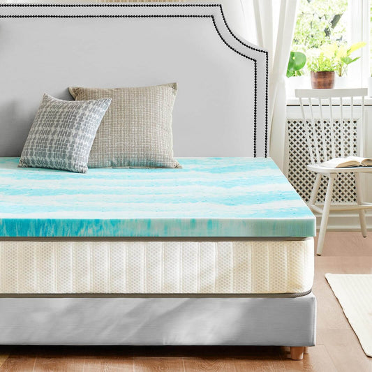 Cool Comfort Memory Foam Mattress Topper