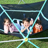 Kids' Geometric Climbing Dome with Hammock - Fun & Durable Adventure!