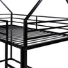 Cozy Black House Bunk Bed