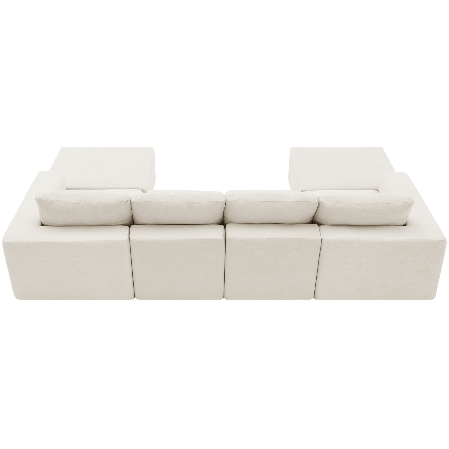 Cozy Luxe U-Shaped Sectional Sofa