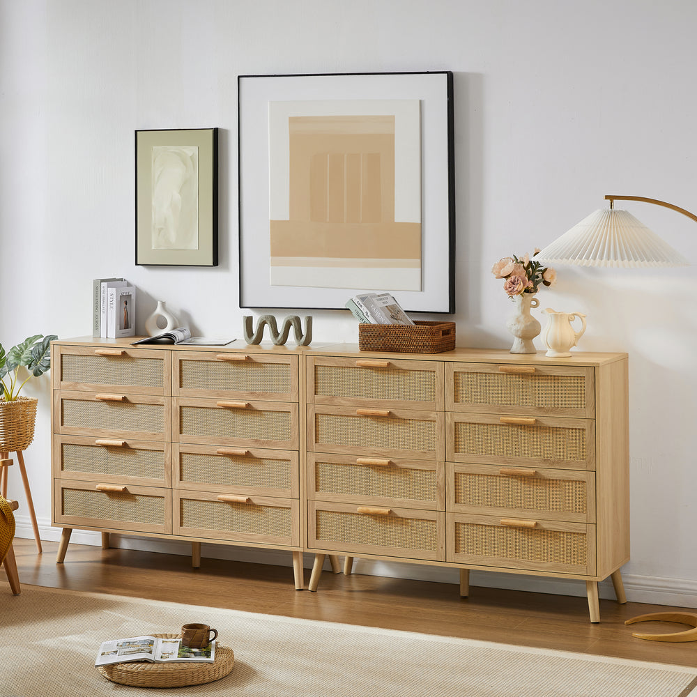 Rattan Charm Dresser: Stylish Storage for Every Room