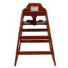 Walnut Baby Booster Chair - Easy Clean & Grow with Your Little One