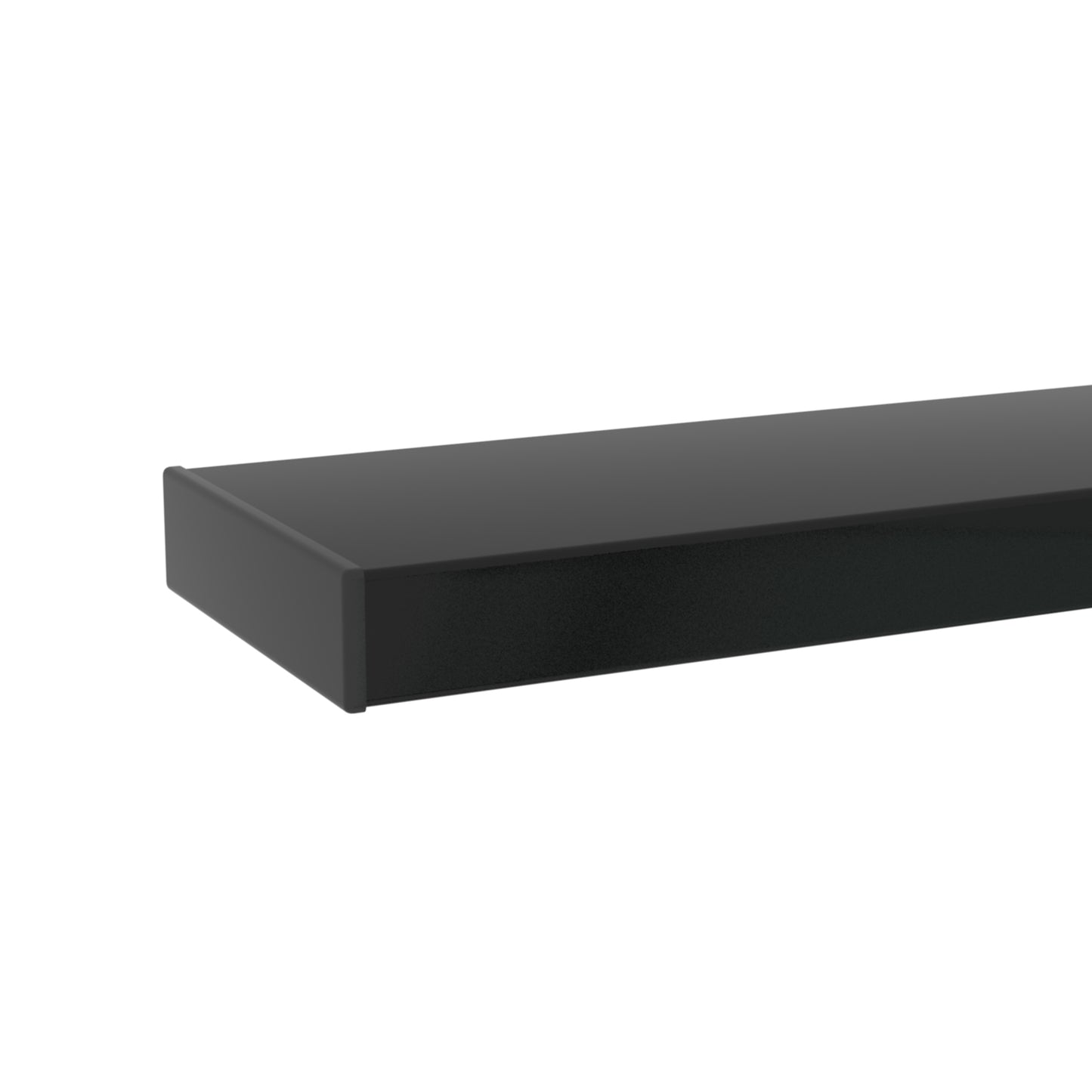 Sleek Black Glass Coffee Table for Modern Living Rooms