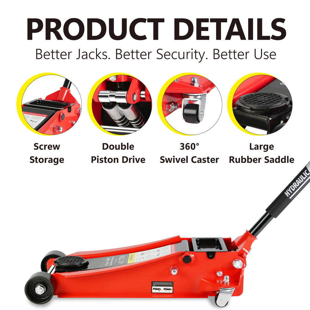 QuickLift Low-Profile Floor Jack