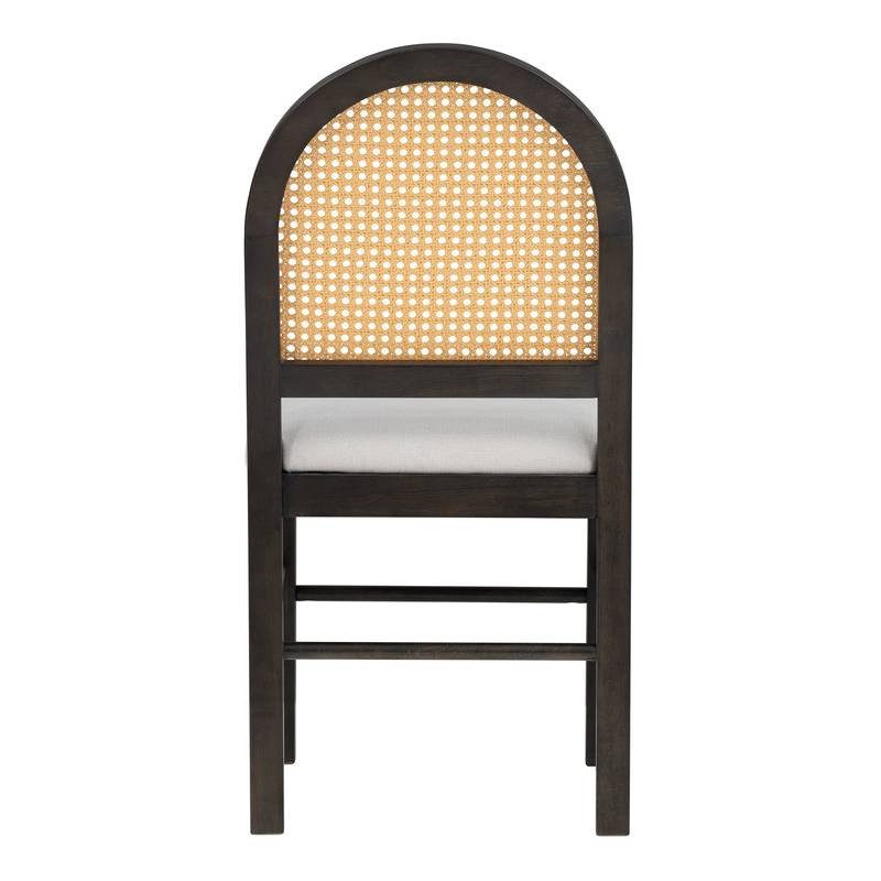 Vintage Vibes Dining Set: Extendable Table & Cozy Upholstered Chairs
