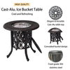 Chic Patina & Bronze Ice Bucket Set