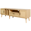 Rattan Chic TV Stand: Stylish Console for Any Room